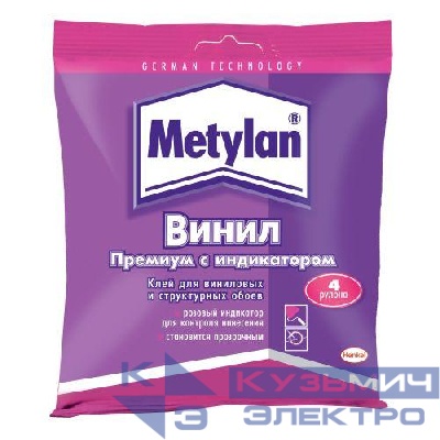 Клей обойный Метилан Винил Премиум 100г (пакетик) Момент Б0022981