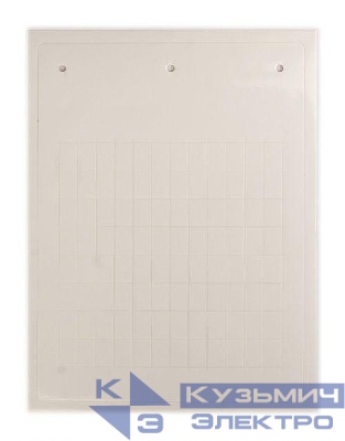 Табличка эластичная клейкое основание винил бел. (уп.1050шт) DKC TAF156AW