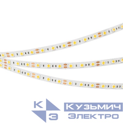 Лента светодиодная RT-B60-10mm 12V White 6000К 14.4Вт/м IP20 5060 (уп.5м) Arlight 012339(2)
