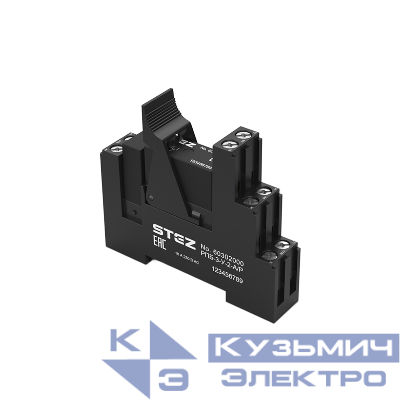 Реле в сборе 230АС варистор 1 контакт 16А РПМ-3-230A-1ВV/S СТЭЗ 60301006