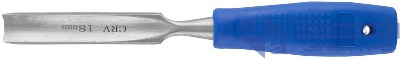 Стамеска CrV полукруглая с пластиковой ручкой 18мм FIT 43145