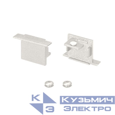 Заглушка SL-LINE-3523 WHITE глухая металл (комплект) Arlight 043123