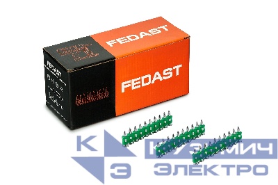 Гвозди 3.0*32 мм усиленные для монтажного пистолета FEDAST