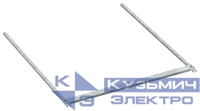 Панель нижняя наборная в шкаф 800х800 FORMAT IEK FO-00-PLT-080-080