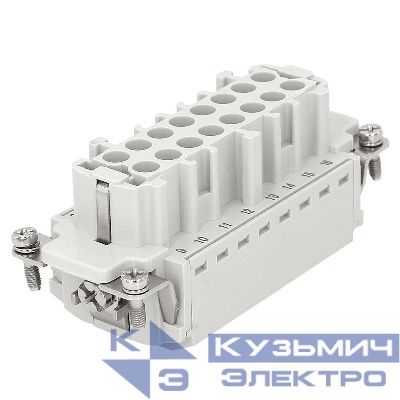 Розетка OptiLink HDC-HE-16-16-FQ-(0.14-2.5) 500В КЭАЗ 352263