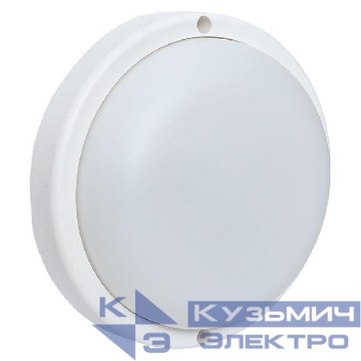 Светильник светодиодный ЖКХ ДПО-1003 12Вт 4000К IP65 круг LUMA EKF BKL-1003-R-12-4000