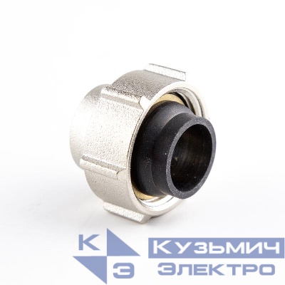 Гайка евроконус для подкл. радиатора аксиальная латунь 15х3/4 жел. RTP 34758