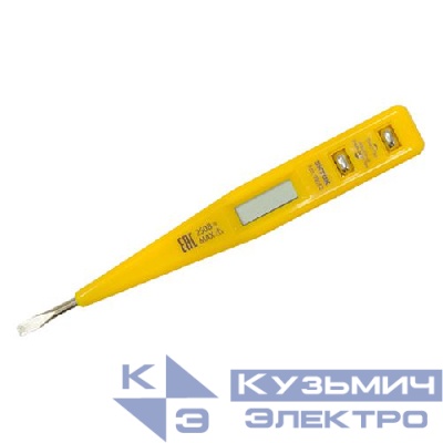 Отвертка-индикатор с ЖК дисплеем (09052) SHTOK 376317