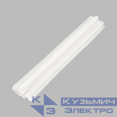 Стержень клеевой d=7.4мм L=200мм прозрачные (уп.10шт) Rexant 09-1103