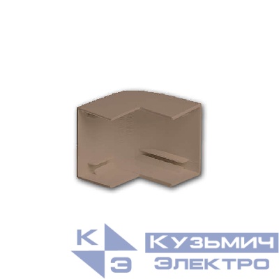 Угол для кабель-канала РКК внешний 20х10 корич. Ruvinil УВШ-20х10-К