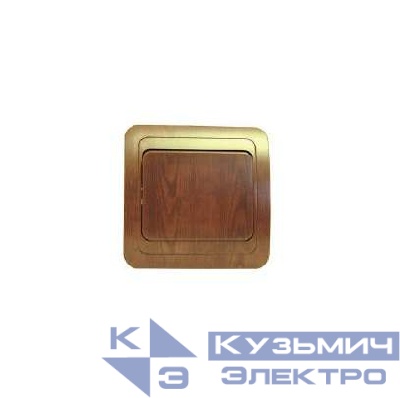 Выключатель 1-кл. СП Mimoza N 10А IP20 орех/орех Makel 24001