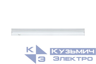 Светильник светодиодный LWL-2016-01 5Вт 6000К 220В с выкл. на корпусе с сетевым проводом пластик. бел. Ultraflash 13944