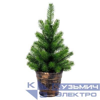 Елочка 45см IP20 литая в пластик. горшочке Neon-Night 533-334