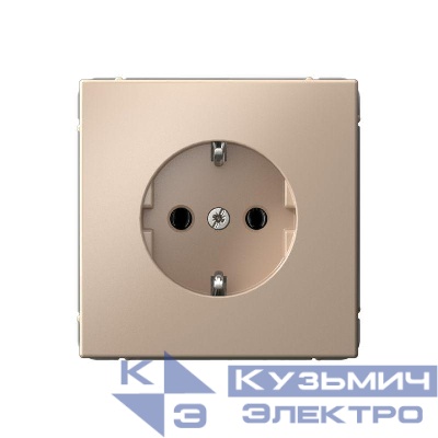 Розетка ArtGallery 16А с заземл. быстрозажим. клем. механизм песочн. SE GAL001243S