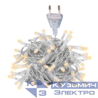Гирлянда AC-G01-120Y 120LED 12.8м 8реж. 220В желт. ФАZА 5047631