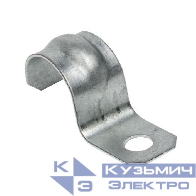 Скоба крепежная однолапковая d16-17мм метал. EKF sm-1-16-17