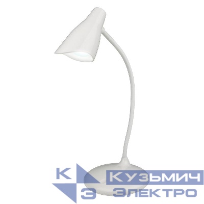 Светильник светодиодный TLD-559 Ivory-LED-280Lm-5000K-Dimmer 3Вт настол. сенсорный выкл. белый Uniel UL-00004141