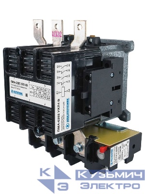 Пускатель ПМА-6202 УХЛ4 В 160А кат. 380В 2НО+2НЗ IP00 с реле РТТ-326 136-160А Электротехник ET009638
