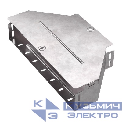 Переходник для лотка симметричный 400х200х80 с крышкой Стандарт Промрукав PR16.0653