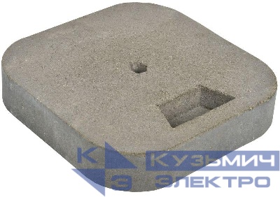 Основание бетонное 400х400х50мм для мачты IEK ZML10D-CB-08-400
