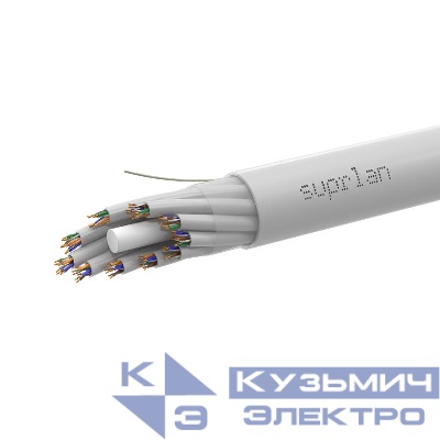 Сборка кабельная Premium U/UTP кат.5E 10х(4х2х0.51) Cu LSZH нг(А)-HF Indoor (уп.305м) SUPRLAN 01-0353-2