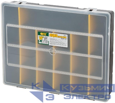 Ящик для крепежа (органайзер) 14дюйм ( 360х280х70мм ) FIT 65655