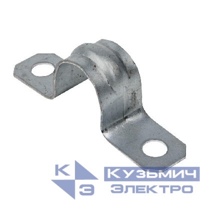 Скоба крепежная двухлапковая d16-17мм метал. EKF sm-2-16-17