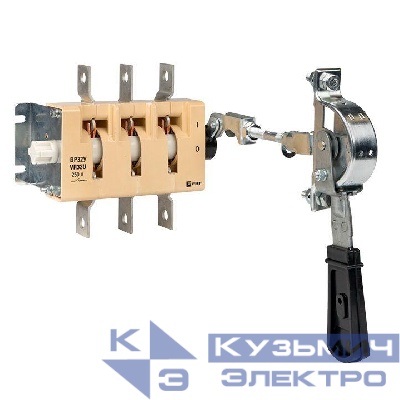 Выключатель-разъединитель ВР32У-35A31240-R 250А 1 напр. с дугогасит. камерами с передней смещенной рукояткой MAXima EKF uvr32-35a31240-r