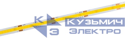 Лента светодиодная COB-312LED 8Вт/м IP20 8мм 24В 6500К (уп.5м) IEK LSR11-2-312-20-1-05