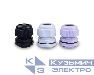 Сальник MG20 d6-12мм IP68 пластик. черн. ГОФРОМАТИК zeta30872