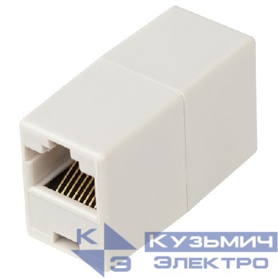 Адаптер проходной RJ45-RJ45 кат.5E неэкранир. (уп.20шт) Эра Б0056898