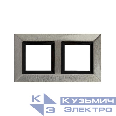 Рамка 2-м 4мод. Avanti метал. никелир. DKC 4409854
