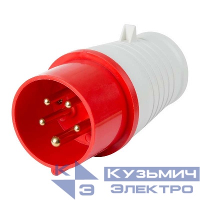 Вилка 015 переносная 3Р+РЕ+N 16А 380В IP44 Rexant 11-8902