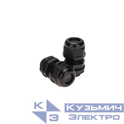 Ввод кабельный MG-20 (14-9мм) черн. Rexant 07-8120-1
