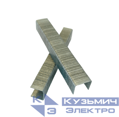 Скоба обивочная тип 53 для пневматического пистолета HYBEST (10 мм, тип А/JT21, 1000 шт/уп)