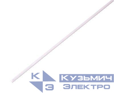 Трубка термоусадочная ТУТ нг 1.0/0.5 бел. 1м Rexant 20-1001