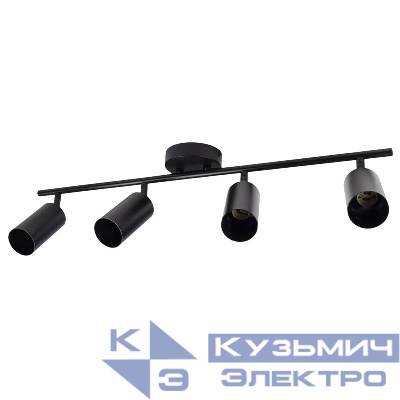 Светильник PCL-0404 4xGU10 IP20 230В BL настен./потолочн. декор. под лампу JazzWay 5066687