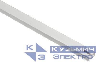 Кабель-канал 1-секц. 40х20 L2100 пластик DLPlus без перегородки бел. ИЭК Leg 030027