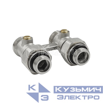 Узел прямой для нижнего подкл. рад. 3/4дюйм с компл. адаптеров 1/2дюйм (54/9) К VALFEX VF.345.01.034.012