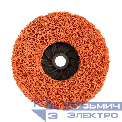 Круг зачистной CERAMIC 125хМ14 быстрая уст. адаптер коралл Kranz KR-90-0030-1