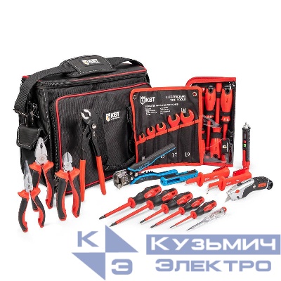 Набор инструментов электрика НИЭ-12 КВТ 89264