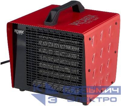 Пушка тепловая электрическая ТЭПК-3000 керамич. нагревательный элемент Ресанта 67/1/22