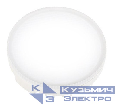 Лампа светодиодная PLED-DIM 8Вт таблетка 5000К холод. бел. GX53 640лм 230В/50Гц диммир. JazzWay 5011281