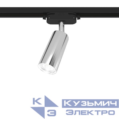 Светильник трековый ARTLINE поворотный 55х55х100мм GU10 230В алюм. 4кв.м хром. Ritter 59877 4