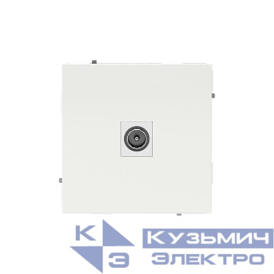 Розетка телевизионная одиночная TV KANT бел. магнолия DKC 7000503