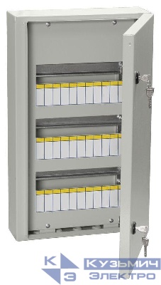 Корпус ЩРн-36 TITAN 3 540х330х120мм IP54 метал. IEK MKM11-N-36-54-Z