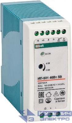 Источник питания импульсный 40Вт 36В 1.1А ИП-501 DEKraft 52075DEK