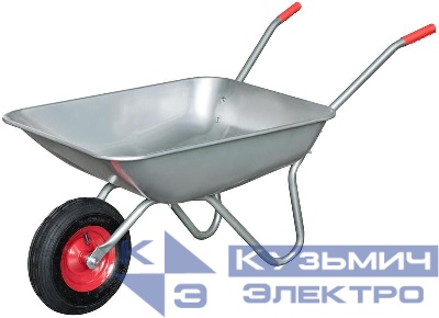 Тачка садовая 65л грузоподъемность 100кг FIT 77543