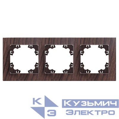 Рамка 3-м Афина универс. венге Universal A0045-V