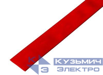 Трубка термоусадочная ТУТ нг 30.0/15.0 красн. 1м Rexant 23-0004
